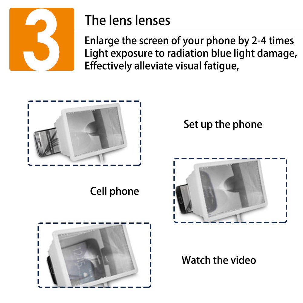 Mobile Phone Screen Magnifier