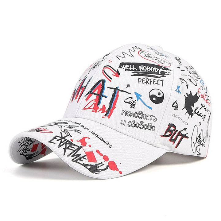 New WHAT Graffiti Baseball Cap