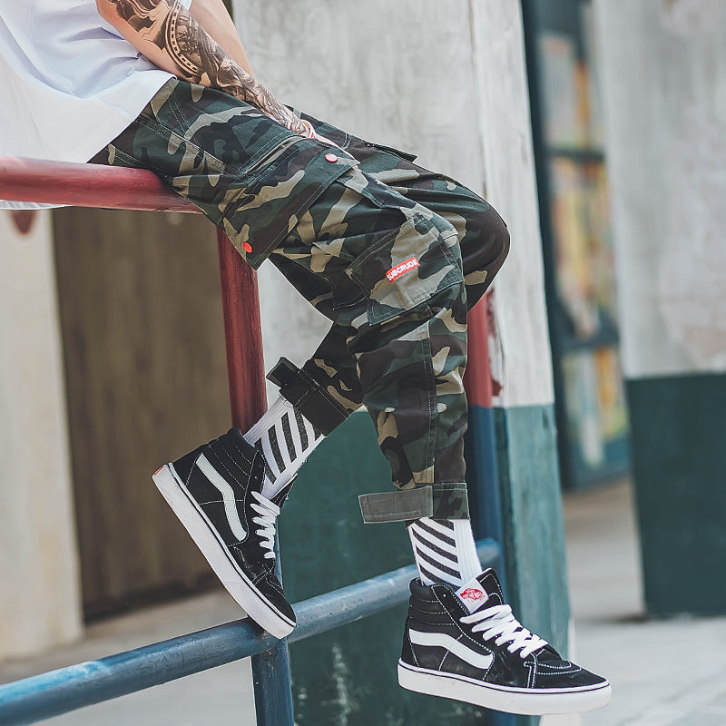 Workwear Cropped Trousers